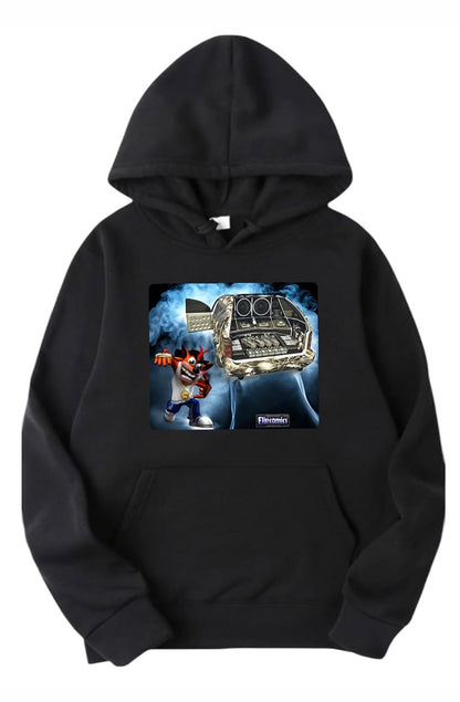 "CrashBassHead" Hoodie